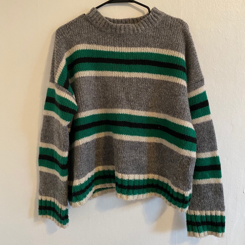 urban outfitters oversized striped sweater